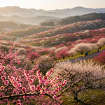Japón: Ciruelos en Flor y la Esencia de la Primavera Temprana